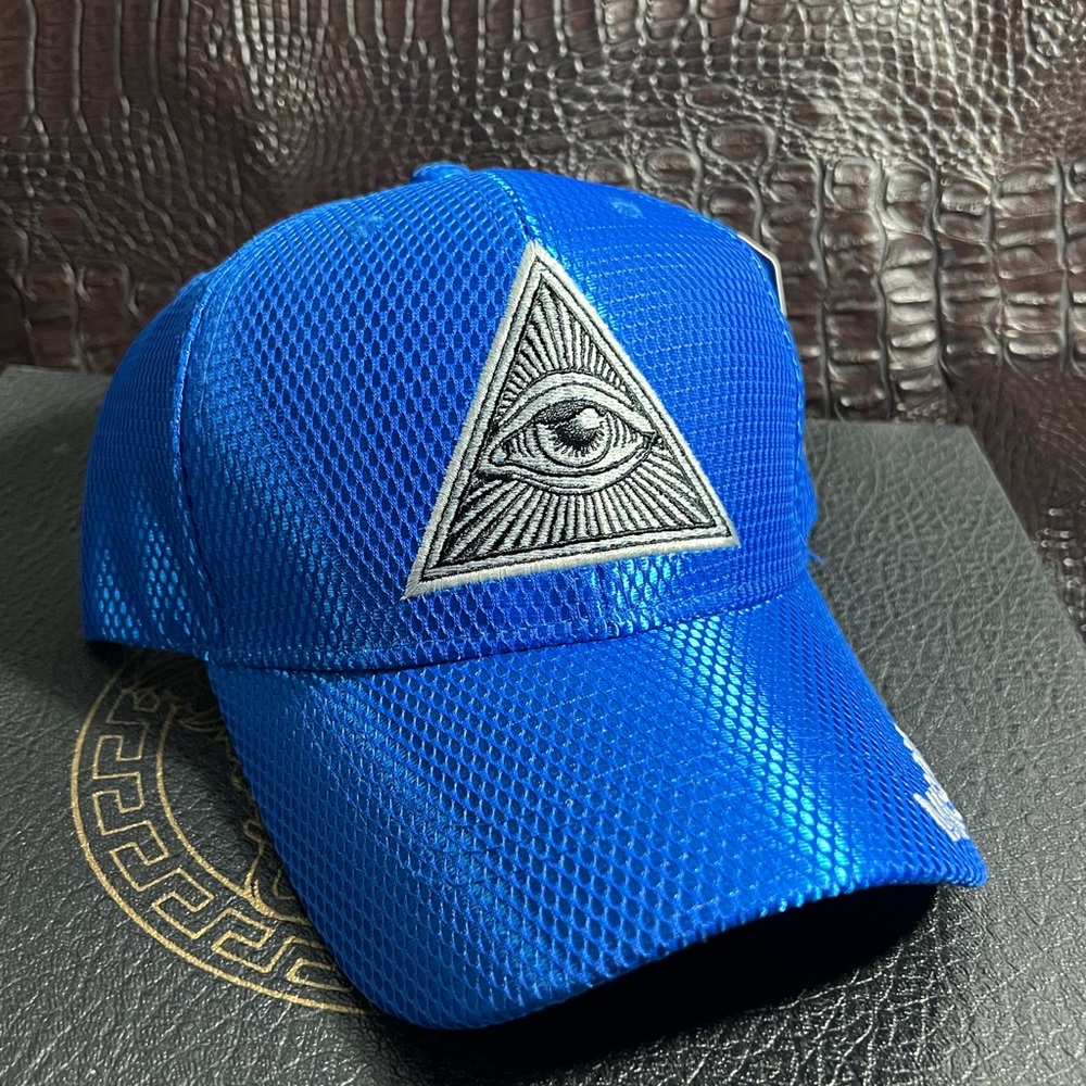 NEW CAP HEADWEAR HAT Illuminati Triangle Pyramid EYE mason